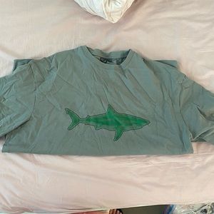 [GONE BY 1/15] Lanvin grey shark tee men’s